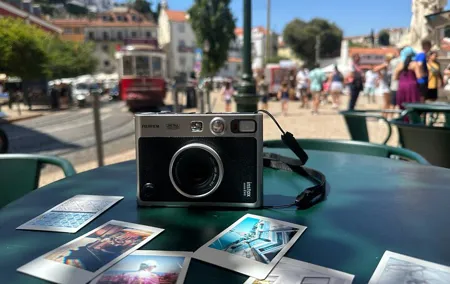 Alfama Photo Walk with an Instax Instant Camera in your Hands