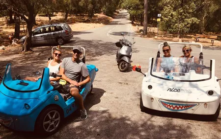 French Riviera Famous Cities Scoot Coupe Tour from Nice