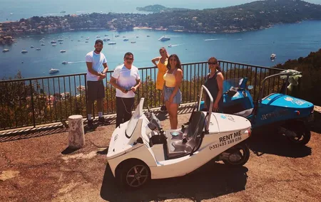 French Riviera Cities & Sightseeing Scoot Coupe Tour from Nice