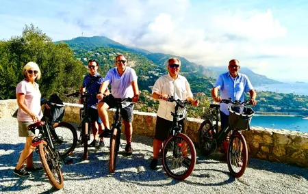 Fantastic Villefranche's Bay & Cap-Ferrat E-Bike Tour from Nice