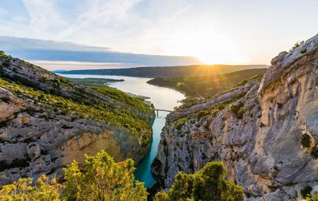The Grand Canyon of Europe and Its Lavender Fields Small group