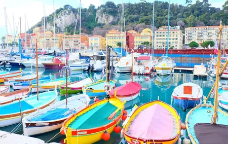 Nice Old Town Private Walking Tour with Côte d'Azur Cruise