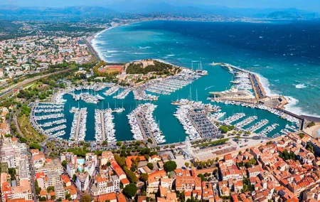 French Riviera West Coast - Cannes, Antibes, Juan les Pins, Biot