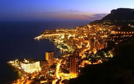 Private Tour of Monte Carlo by Night from Nice