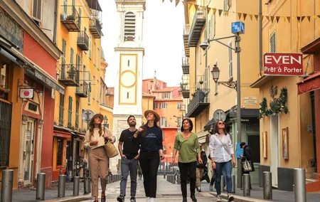 Walking & Driving tour of Nice, morning