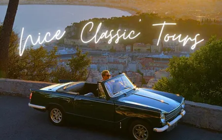 Côte d’Azur Private Tour by Cabriolet Collection Car