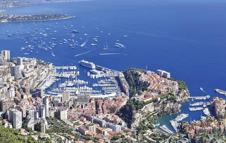 Monaco & Perched Medieval Villages Shared & Guided Tour from Nice