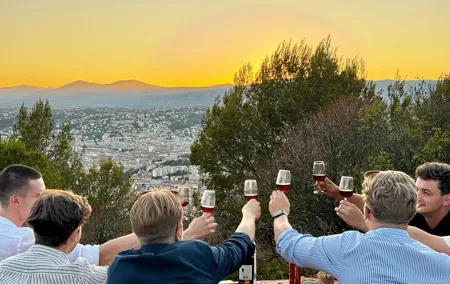 Nice: Sunset & Aperitif in 4x4 Defender with 360° view
