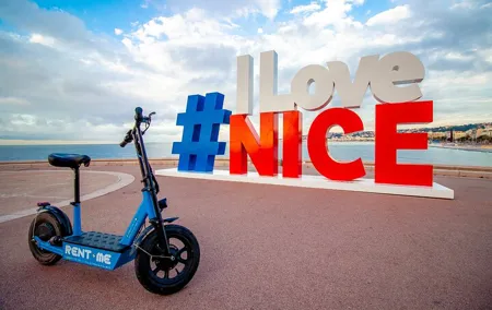 Rent scooters and electric bikes Nice