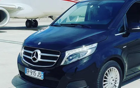 Premium 7-seater van transfer Nice airport >> Cannes