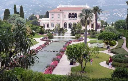 Coastal villas, Medieval Town of Eze and the Secrets of Perfumery