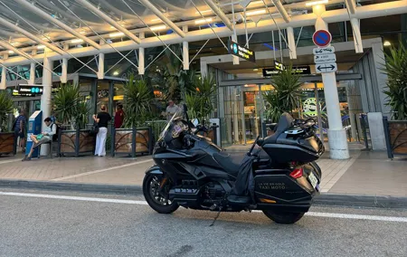 Private Motorcycle Transfer from Nice to the Airport