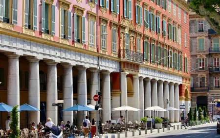 Professional Photoshoot at Place Massena Heart of Nice