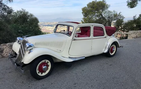 Private Vintage Car Tour from Nice