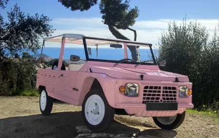 Private excursion departing from Nice in Mehari destination Gourdon