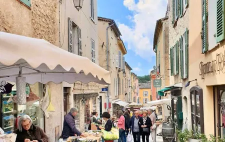 Gourdon - Grasse - Valbonne – Medieval Villages & Countryside