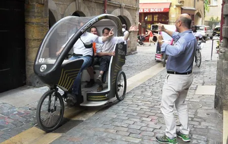 1 or 2-Hour Pedicab tour of Lyon