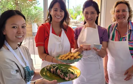 Croix Rousse Market & Rooftop Cooking Class in Lyon