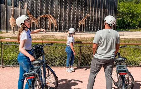 Balade à vélo au parc de la Tête d'Or- 2h