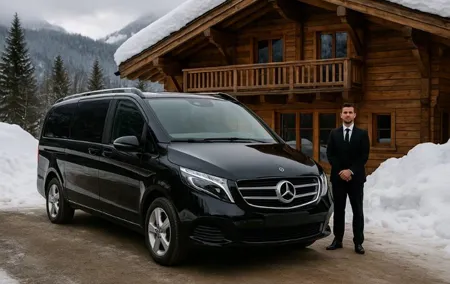 Private Van Transfer Lyon Airport LYS to Courchevel