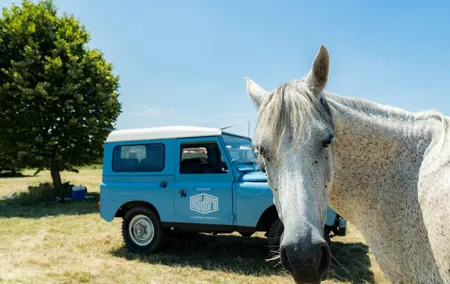 Private Full Day Burgundy Wine Tour by vintage Land Rover (Lyon)