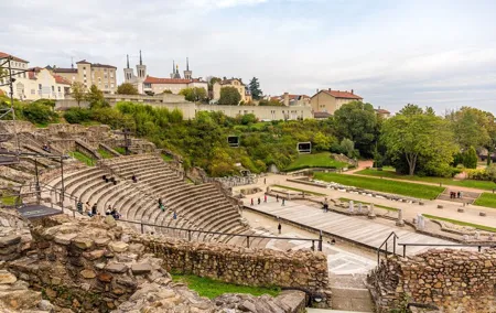Skip-the-line Ancient Theater of Fourviere Lyon Private Tour
