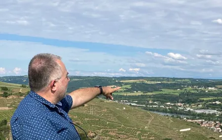 Visit and aperitif of the hills between Côte Rôtie and Condrieu