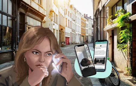 Discover Antwerp while playing! Escape game - The Walter case