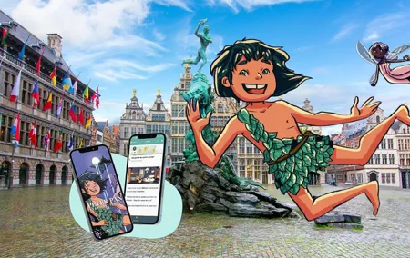 Children's escape game in the city of Antwerp - Peter Pan