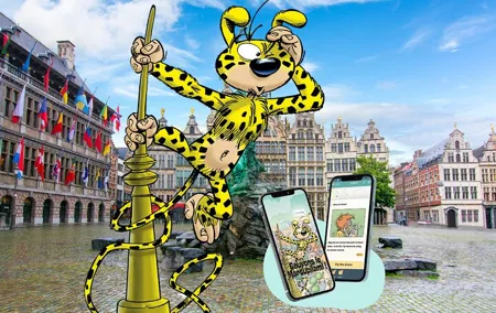 Children's escape game in the city of Antwerp Marsupilami