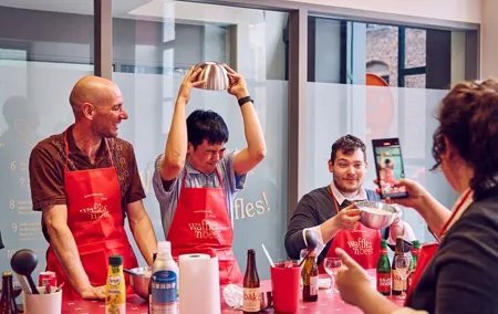The Waffles 'n Beer Workshop in Ghent Centre