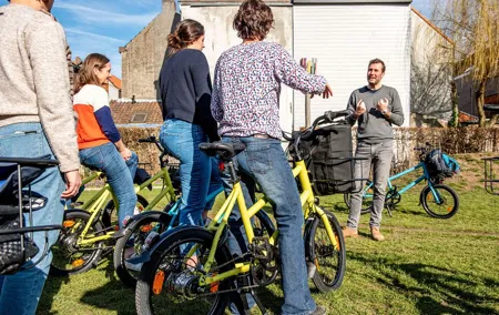 Bicycle tour in historic Ghent