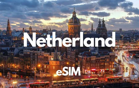 Rotterdam Data eSIM 0.5GB daily to 50GB 30 Days