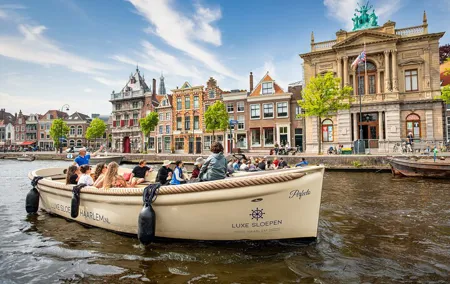 Haarlem Open Canal Tour with a real live guide
