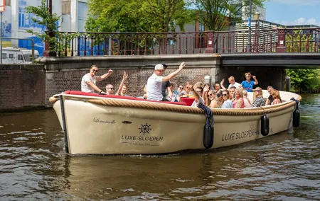 Private Canal Tour Haarlem, your private boat with a captain