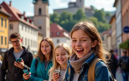 Fun & mobile scavenger hunt through Graz