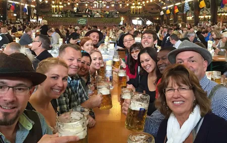 Oktoberfest Tour with table and unlimited beer