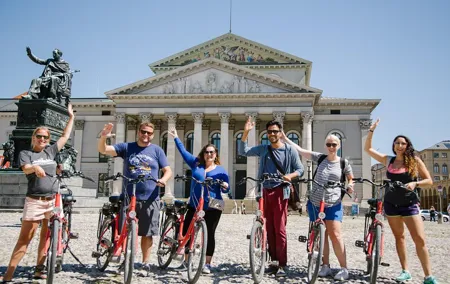 Munich City Bike Tour + Beer Garden Lunch Stop