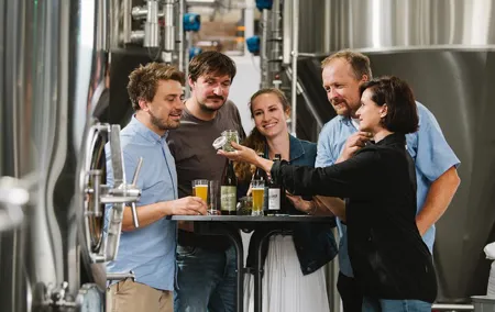 Guided tour and beer tasting in the middle of the Hadern brewery