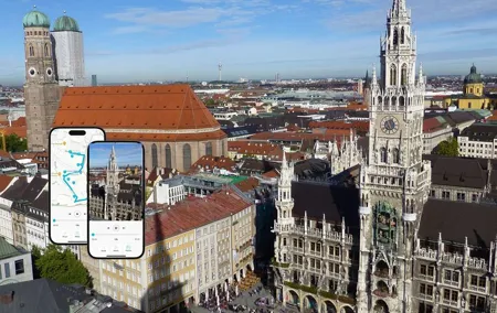 Munich Beer Halls and Baroque Old Town Self Guided Tour