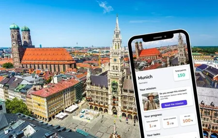 Munich Exploration Private Game and City Tour on your Phone