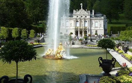 Hike to Linderhof Castle to enjoy Bavarian delicacies