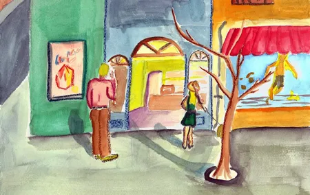 Travel Illustration in Munich