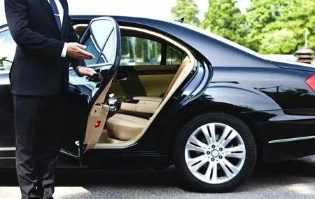 Half day car with driver at disposal in Stuttgart