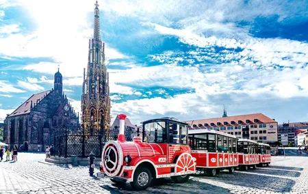 City tour through Nuremberg with the Bimmelbahn