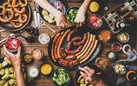 Traditional German Food and Nuremberg Old Town Private Tour