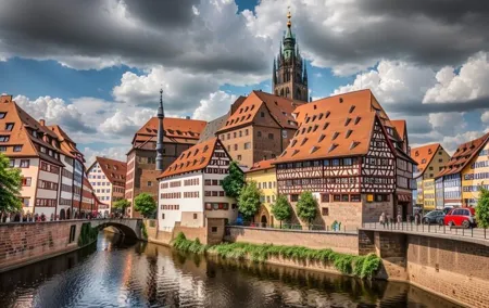 Private Transfer from Nuremberg to Frankfurt with 2h of Sightseeing
