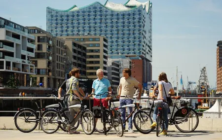 Guided Hamburg City Bike Tour