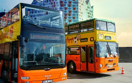 Best of Hamburg: City Sightseeing Hop-On Hop-Off Bus Tour