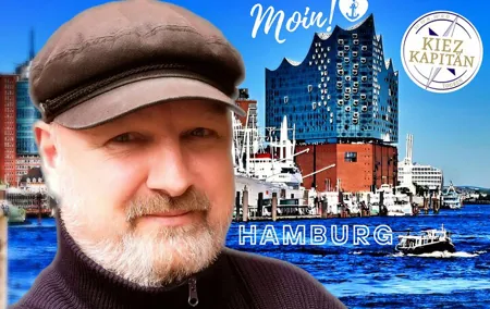 The Kiez Captain city tour of Hamburg to the Speicherstadt